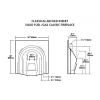   Stovax Classical Arched,  5