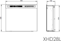   Dimplex XHD 28 L INT,  4