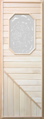 Изображение Дверь для бани и сауны Дверь №1. Цена 4 950 р Заказы по телефону: 8 (495) 926-26-22.