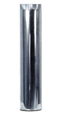 Дымоход (труба) 0,5 м Феррум 115 мм (430/0,5)