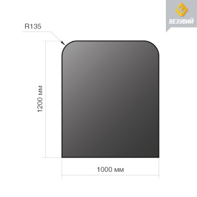 ��������� ���� ������� R135 1200x1000x1,5 ����� (������)
